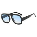 2025 New Designer Big Square Vintage Pilot Women's Luxury Sunglasses Men Fashion Leopard Eyewear Rectangle Oversized Sun Glasses