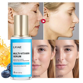 Customized Vitamine E 100% Natural Anti-Aging Whitening Multivitamin Face Vitamine C Serum