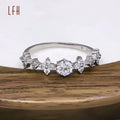 Factory Au750 Custom Wedding Rings Gold 18k Couple Gold Rings for Women 18k Real Gold Zircon Ring