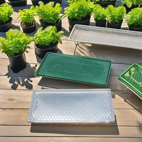 9 Inch Machine Inserting Flat Hand Throwing Plastic Seed Sprouter Seed Germination Tray Transparent 434 Hole New Material
