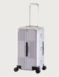 Large Capacity PC Luggage TSA Lock Travel Bags Aluminum Trolley Large Suitcase Luggage with Spinner Wheels