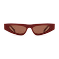 Designer Square Retro Sun Glasses Men Acetate UV400 Sunglasses Women Trendy Punk Oculos De Sol Masculino Street Style