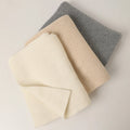 Winter New Circle Yarn Cashmere Soft Elastic Silk Scarf Warm Solid Color Light Luxury Scarf Factory Spot Customization