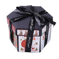 Best Seller Gift Box Hexagon Large DIY Christmas Birthday Explosion Box for Photo Storage