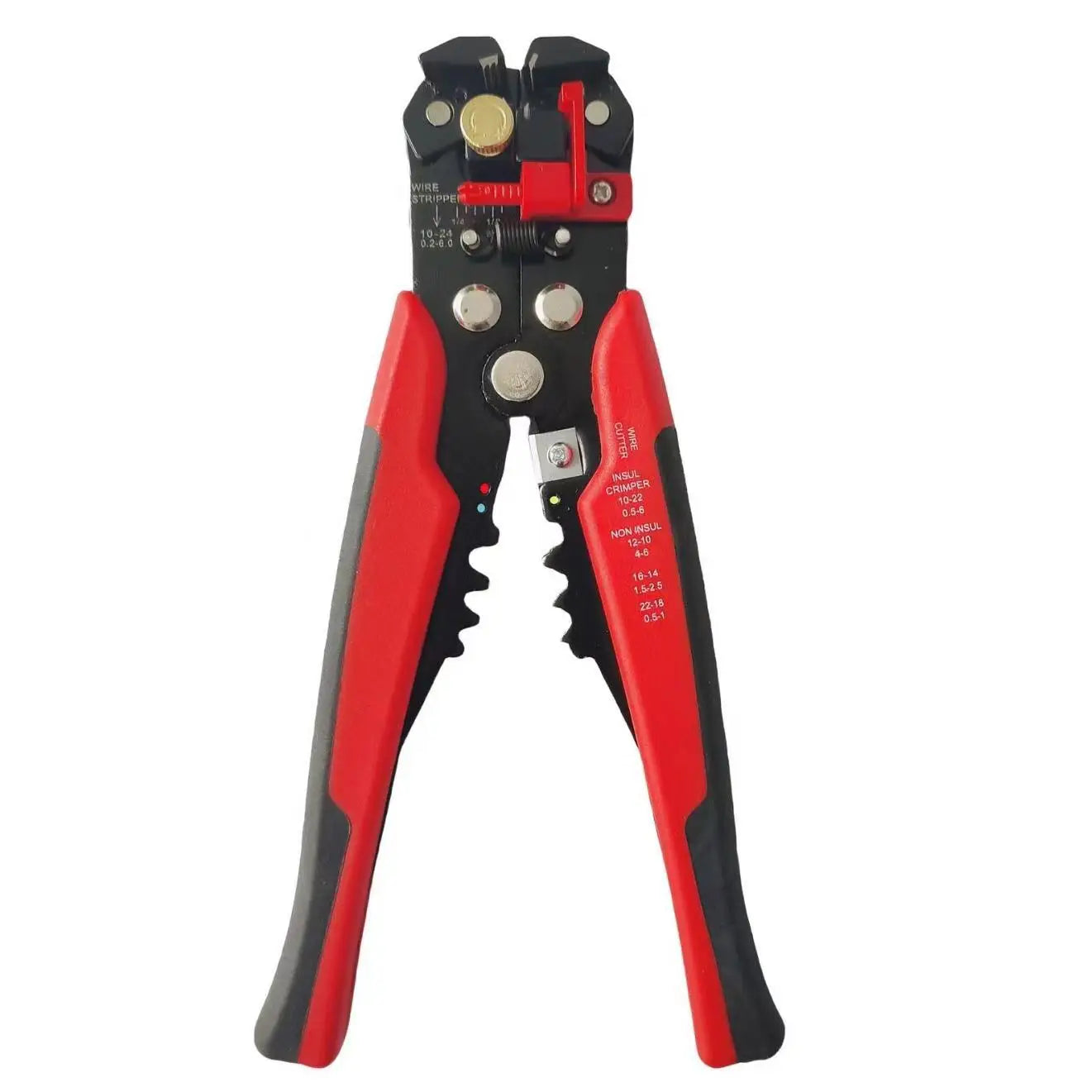 HS-D1 Multifunctional Automatic Wire Stripper & Crimper Steel Cable Cutter Plier Plastic Handle Crimping Cutting Applications