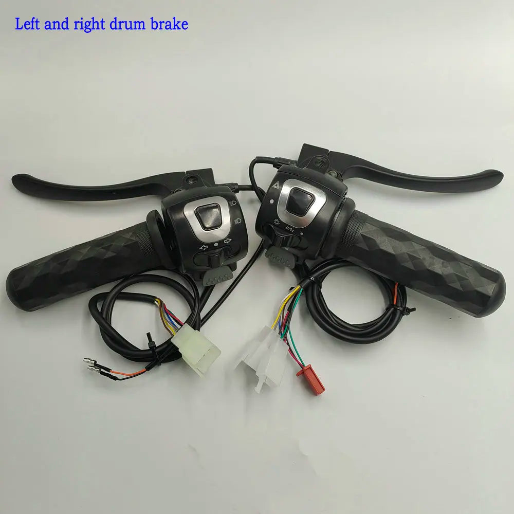 Turtle King Electric Vehicle PART LIGHT/3SPEED/PARKING Switch+Handle+BRAKE LEVER Assembly Mike Misu SCOOTER Original Accessories