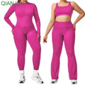 Custom Women Gym Fitness Yoga Sets Plus Size 4Pcs Sports Yoga Suit Sport Wear Yoga Set Active Wear Set