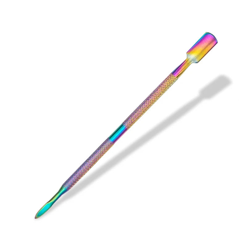 Stainless Steel Cuticle Remover and Cutter for Fingernails and Toenails Dead Skin Trimmer Spatulas Durable Nail Cuticle Pusher MegaBDM