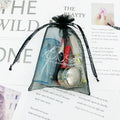 Customizable Size and Logo Organza Cosmetic Packaging Bag Drawstring Pouch Organza