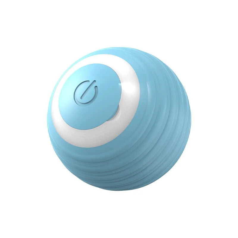 Factory Wholesale Eco-Friendly Automatic Rolling Cat Toy Plush Gravity Teasing Cat Ball Pet Interactive & Movement Toy for Dogs