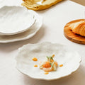 Dinner Plate Ceramic Irregular Cold Dishes Pasta Fruit Salad Puree Steak Dessert Serving Tray Platter Restaurant Dinnerware Set