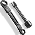 Chrome Alloy Steel DIY Grade Wrench Set Customizable Metric Measurement System Box for Water Pipe Repair Tire Socket Double-End