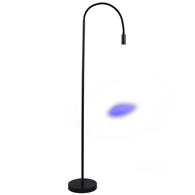 GRS 100% Recycle New Design Floor Standing Dual Uv Led Nail Lamp Salon Use Led Floor Lamp Eyelash Extension Uv Lamp