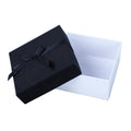 Yiwu Wholesale Cheap Jewelry Box With Pouch Logo Kids White Black Jewelry Box