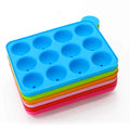 Online Sale 12-Hole Silicone Round Cake Mold 12 Cavity/Hole Candy Chocolate Lollipop Mold Cake Tools