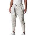 Men's Mid Pencil Casual Pants Autumn Eco-Friendly Quick-Drying Multi-Pocket Sports Trousers Stretch Legs Made Comfortable