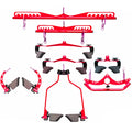 9 Pieces Combo Heavy Duty LAT Pulldown Bar Cable Machine Attachment