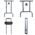 Flight Cas Parts Metal Heavy Duty Iron Folding Table Legs for Road Case Flight Road Case Accessories Metal Folding Table Legs