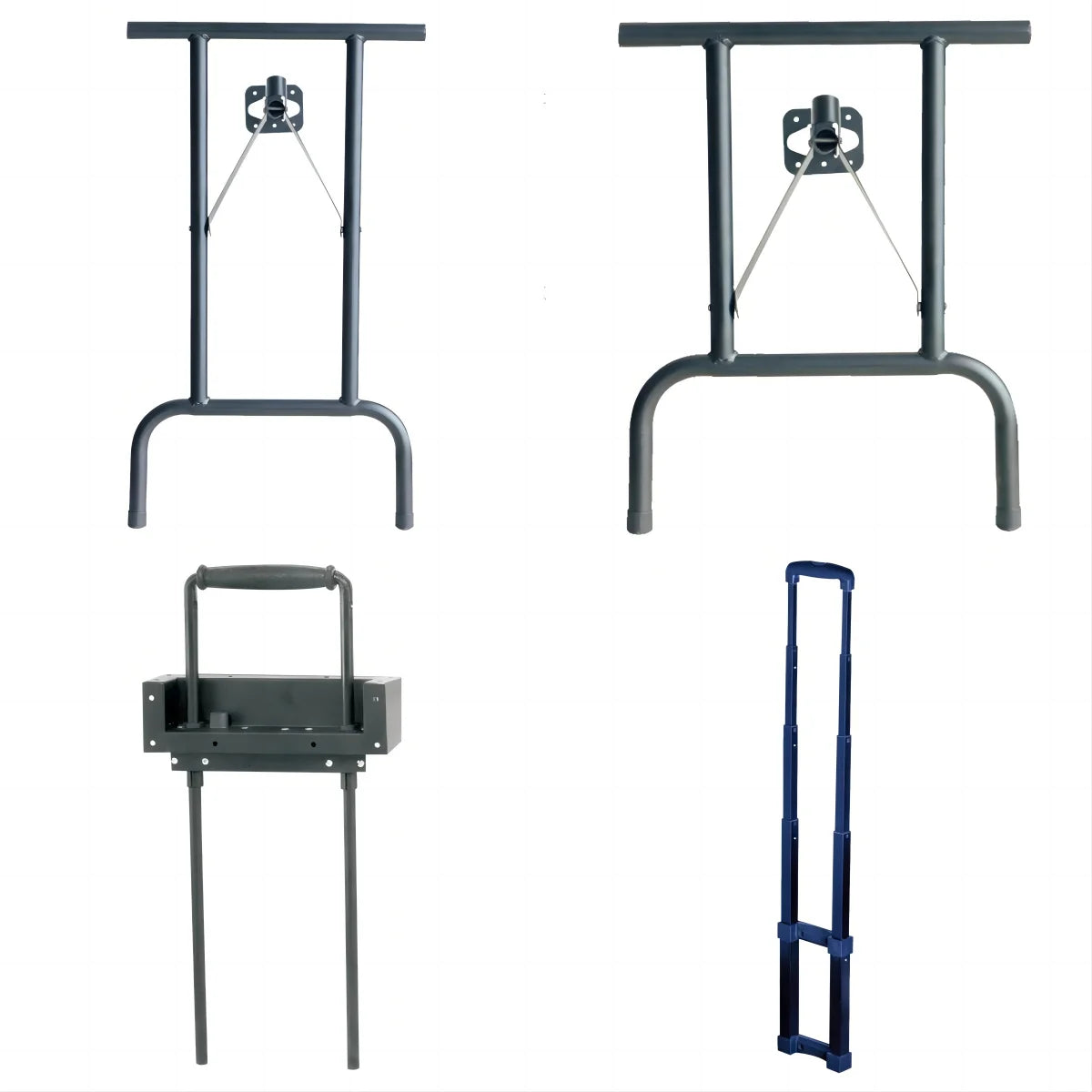Flight Cas Parts Metal Heavy Duty Iron Folding Table Legs for Road Case Flight Road Case Accessories Metal Folding Table Legs