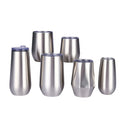 Multi Size Beer Cup with Lid Round Shape Double Wall Vaccuum Stainless Steel Coffee Mug