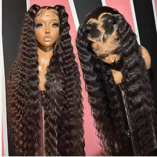 Loose Deep Wave Transparent HD 13x4 13x6 360 Full Lace Front Small Knot Small Glueless Brazilian Pre Pluck Raw Lace Human Hair