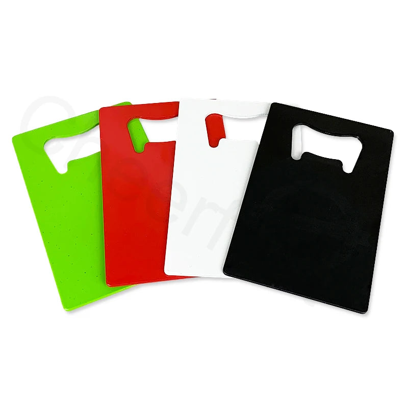 Sample Order Support Business Credit Card Wallet Beer Opener Easy to Carry Blank Metal Can Beer Opener