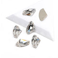 YANRUO 3256 Galactic Various Sizes Crystal Color Two Holes Sew on Rhinestones Flatback Rhinestone Strass