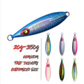 OEM/ODM Slow Pitch Jigging Lure Vertical 20g 40g 80g 100g 200g 300g Metal Jig Fast Sinking Jigging Fishing Lures