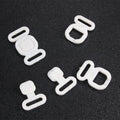 9mm White Nylon Plastic Bra Clasp Bra Front Closure Buckle for Underwear/swimwear/bikini/fashionwear