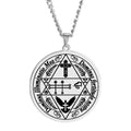 Archangel Guardian Angel Reiaiel Saeiah Leratel Haaiah Nithaiah Haiviah Melahel Caliel Talisman Stainless Steel Pendant Necklace