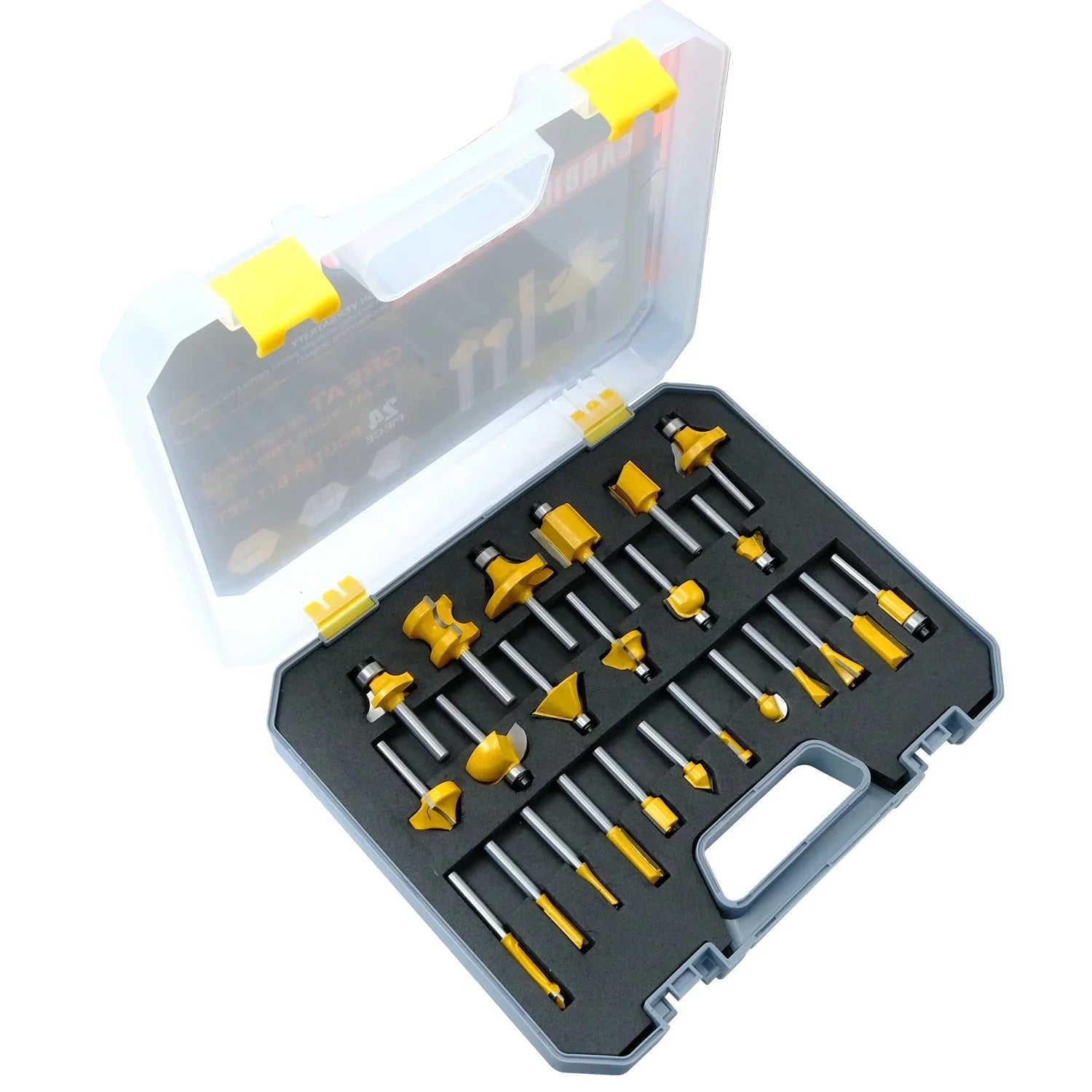 Woodworking Router Bits Milling Cutter Carbide Tips Bit Set