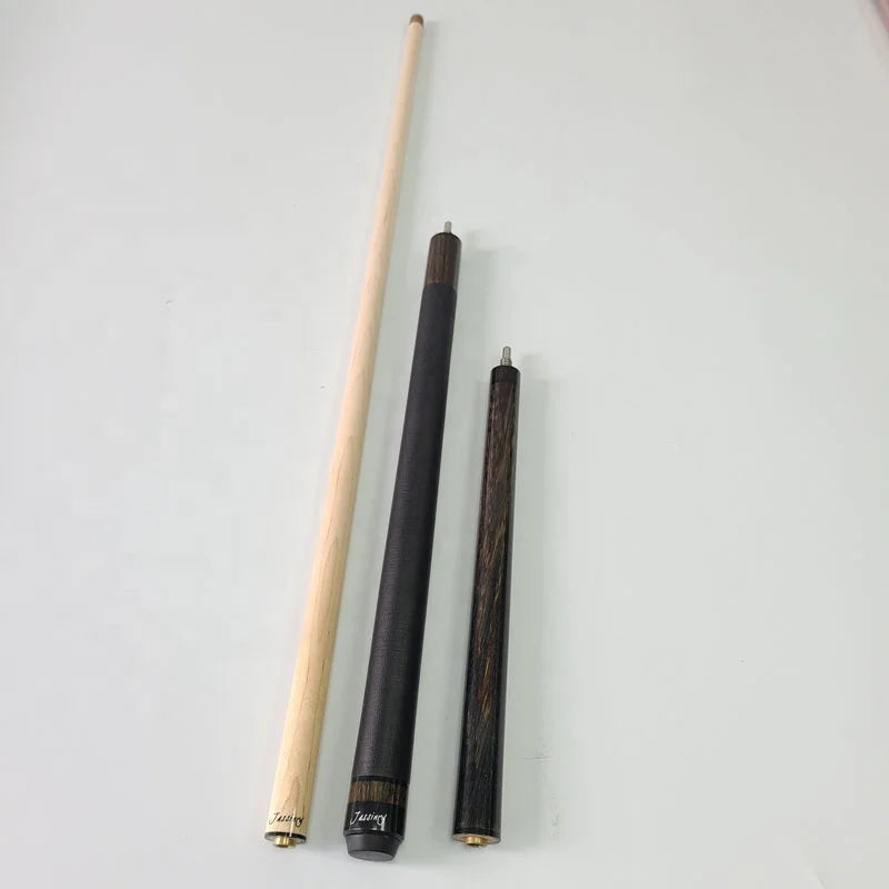 Xmlivet High Quality 58inch 13mm Dyed Gray Wood Billiard Cue Sticks 3sections Pool Jump and Break Cues Billiard Punch Accessory