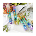 Hand Made Donghai Hengmei Natural Crystals Heals Healing Stones 7 Chakra Electroplate Selenite Stick Reiki for Meditation