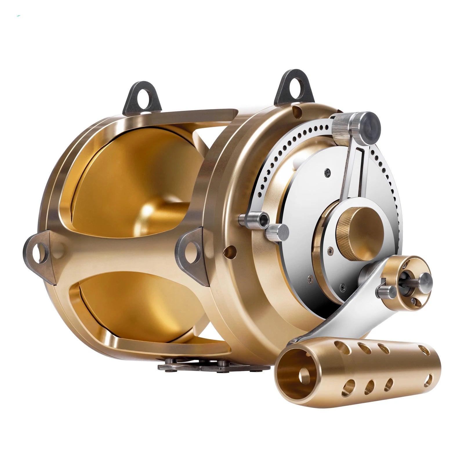 80W Ocean Saltwater 2 Speed Tuna Reels Big Game Fishing Reel Pesca Heavy Duty Boat Trolling Reel
