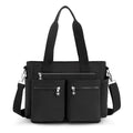 Fashion Large Nylon Shoulder Bag for Women Waterproof Lightweight Casual Crossbody Ladies Messenger Bag with Adjustable Strap