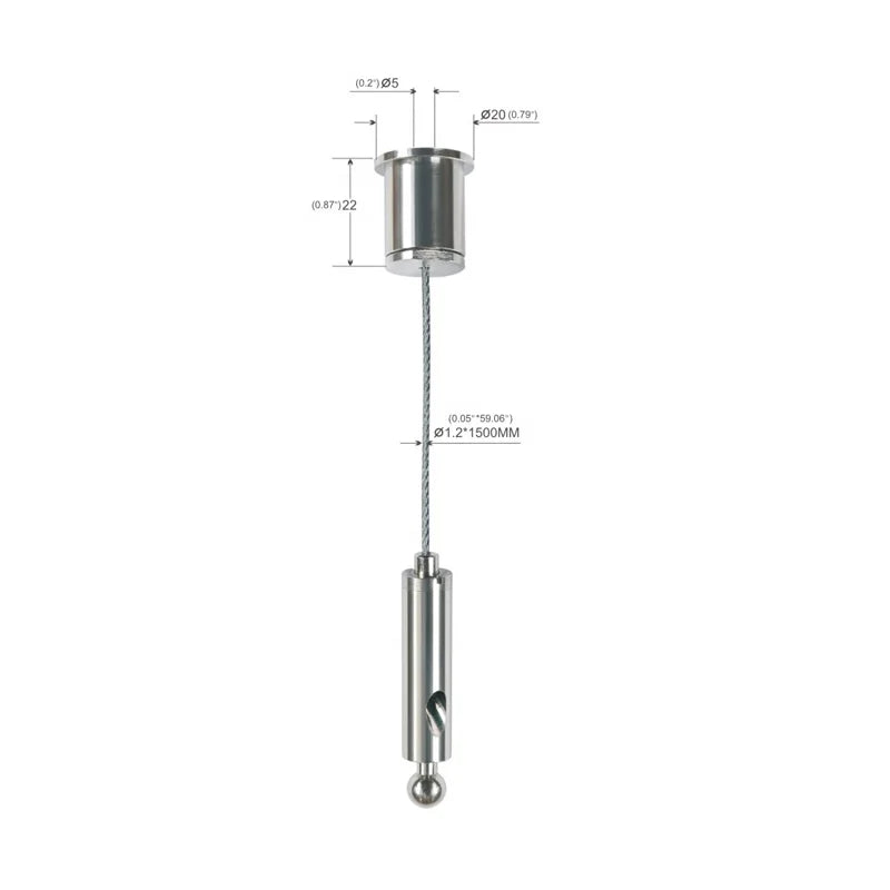 Excellent Quality Flexible Suspended Cable Kit Stainless Steel Suspension Kit