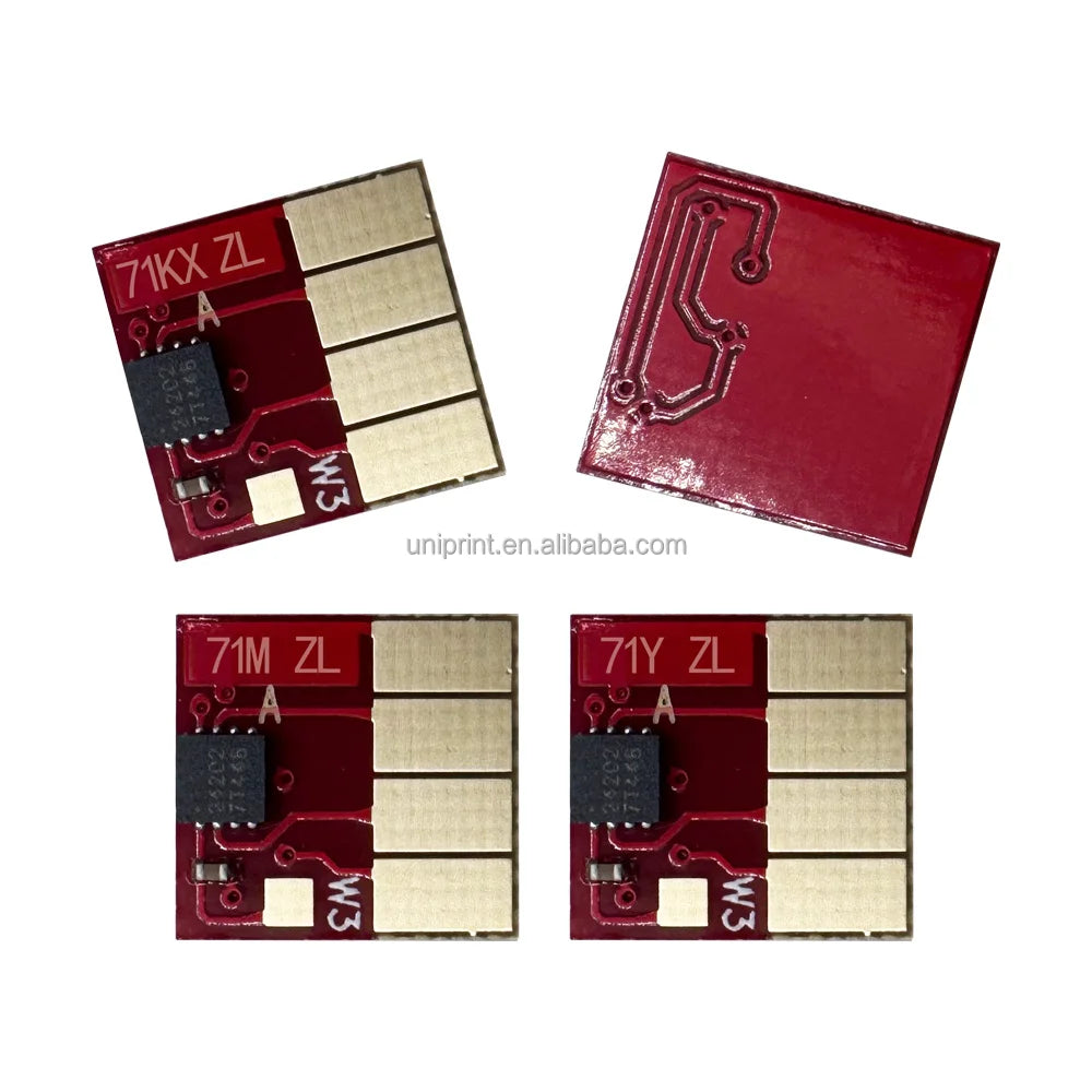No.711 711XL Ink Cartridge Chip Compatible for Designjet T120 T130 T520 T530 T125 T525 Printer