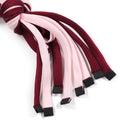 Hot Selling Polyester Flat Drawstring Cords With Metal Ends Drawcord for Garments
