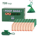 Custom Label Eco-Friendly Bio Degradable Dog Cat Cornstarch Compostable Biodegradable Poop Bags for Pet Poop