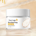 Herbicos Korean Anti-aging Thighten and Lift Skin Care WhiteningMoisturizing  Rice Raw Pulp Milk Cream of Rice