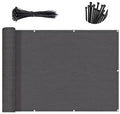 3*16ft Balcony Privacy Screen Fence Cover Net Fencing Mesh Shade Net  Windproof Sun Shade for Patio  Fence  Backyard Porch