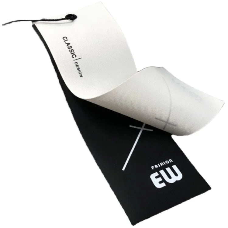 Custom Printed Eco-Friendly Paper Hangtags & Swing Tags for Clothing Garment Price Tags-Custom Logo & Sizes Available