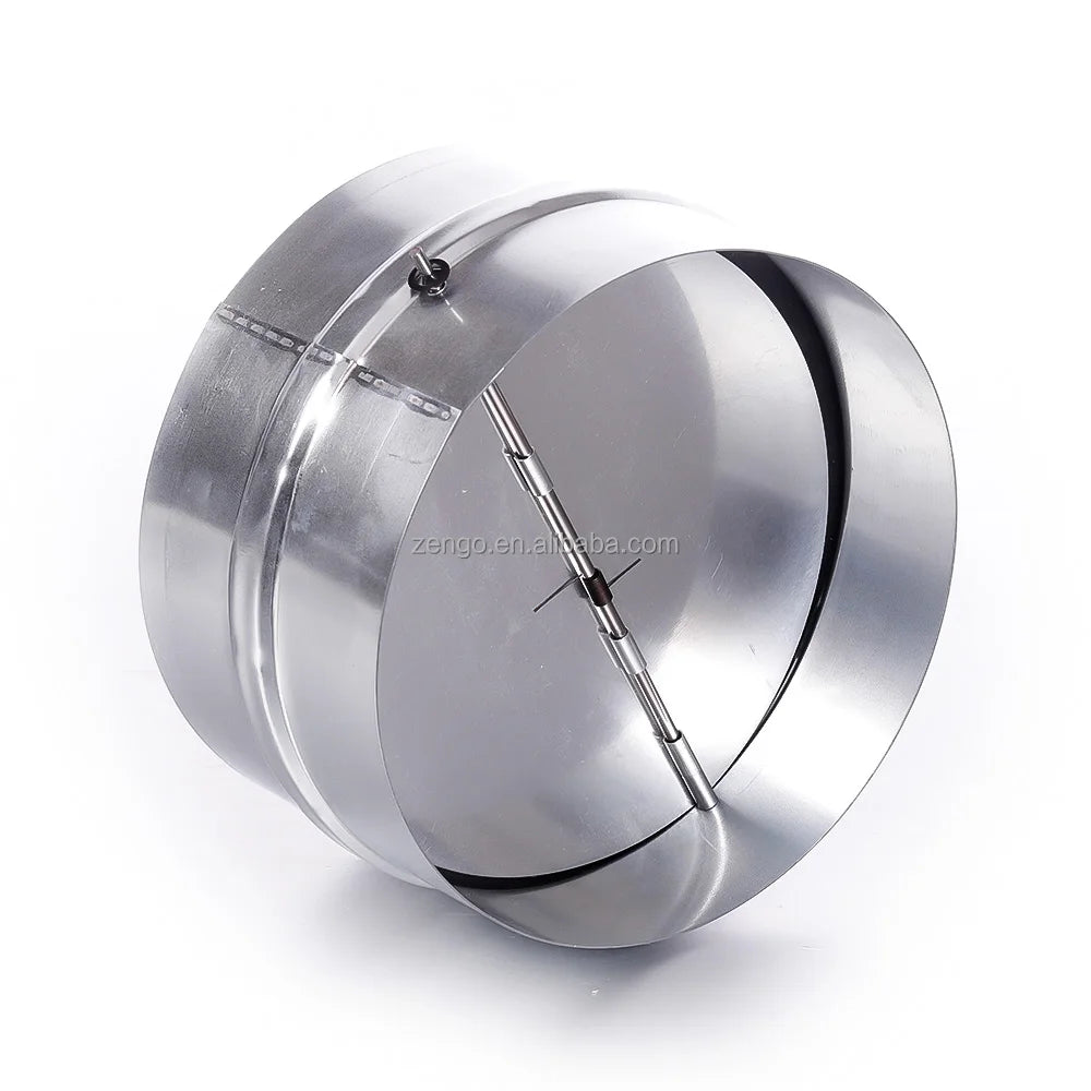 Extractor Fan Non Return Valve / Metal Back Draught Shutter / Dryer Damper for Extractor Fans Ducting