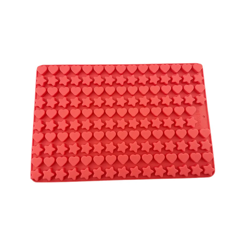 HY Silicone Baking Mini Gummy Mold Paw Bone Heart Carrot Shape Silicone Mold for Chocolate Candy Biscuit Craft