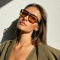 LBASHADES  LT2407 2025 Trendy Luxury Men and Women Custom Logo Wholesale Narrow Frame Acetate Sunglasses