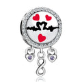 Fashion Plata 925 Silver Electrocardiogram Charms Pendant for Original Charm Bracelet Making Women Jewelry