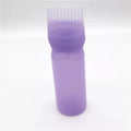 Professional Hair Dye Comb Bottle Hair Color Application Brush Bottle with Paint Brush Applicator
