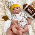 Chubby Body Silicone Reborn Chico Dolls 17 Inch Flexible Limbs Newborn Doll Christmas Surprise Gift Toys