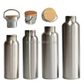 Stainless Steel 304 Water Bottle Single Wall Insulated Drinking Bottle Sports Water Bottle for Outdoors and Travel