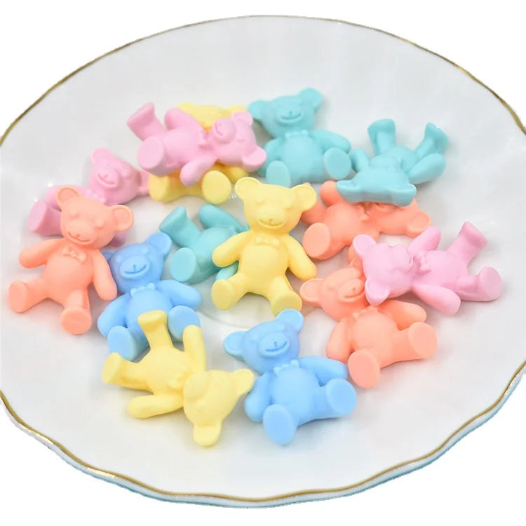 Super Quality Colorful Animal Model Bear Pendant Accessories Mini Bear Crafts MegaBDM